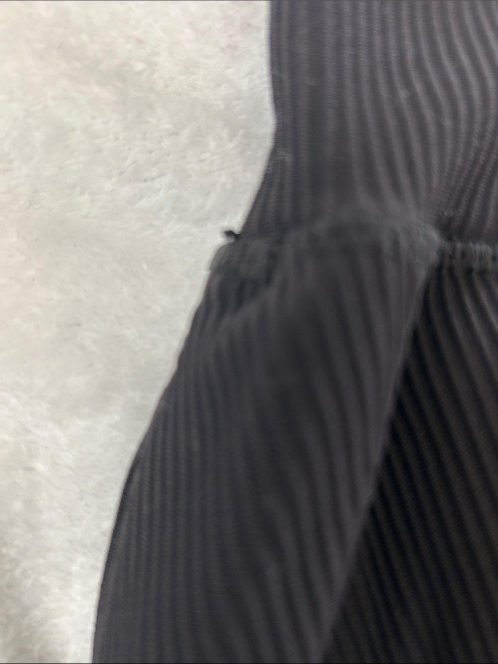 Athleta XL Black Salutation Rib Jogger Pants Loungewear Athleisure - Picture 6 of 7